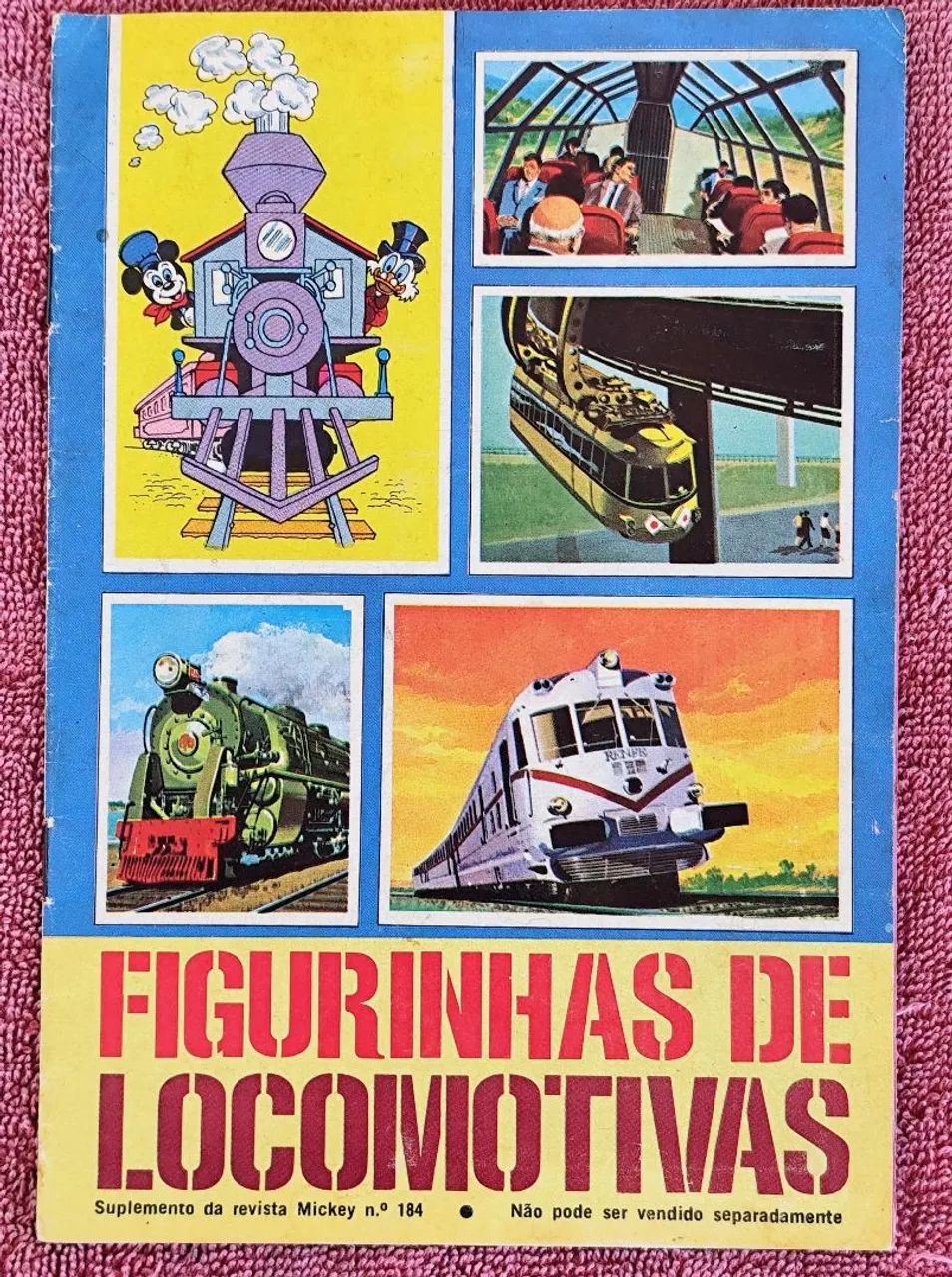 Álbum "Figurinhas de Locomotiva"
