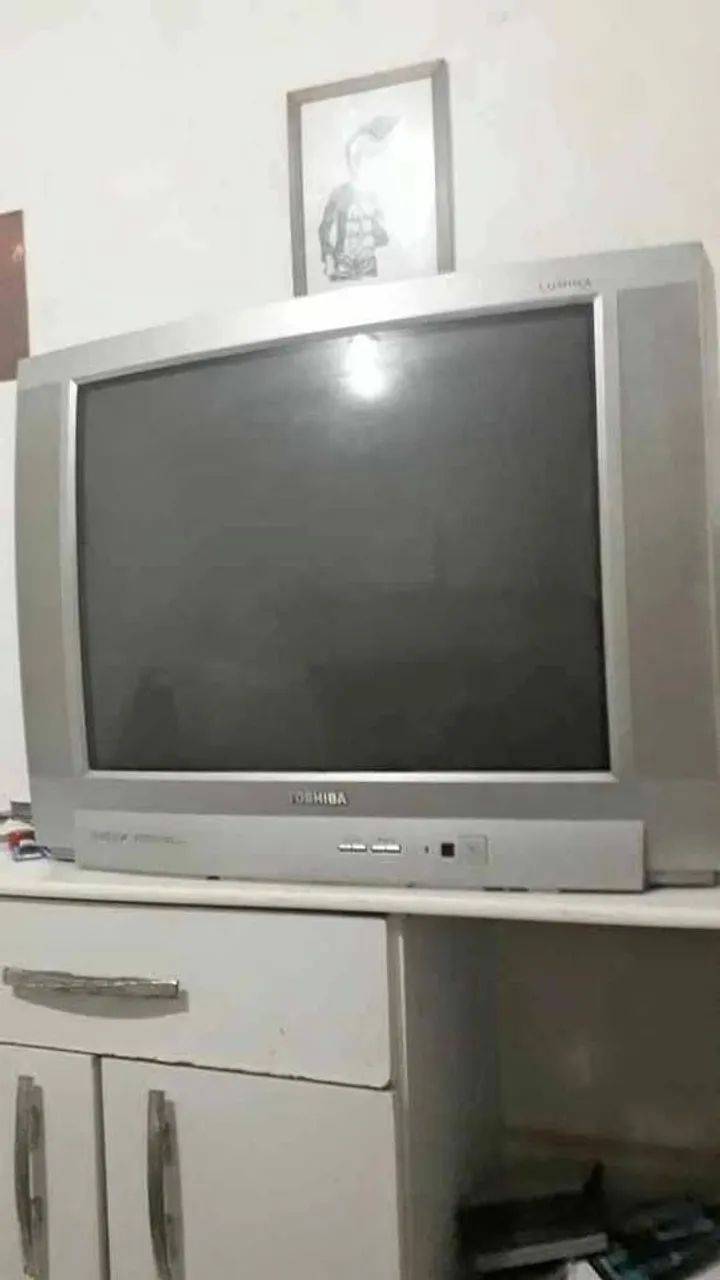 tv toshiba tubo 29 polegadas funcionando  - Foto 5