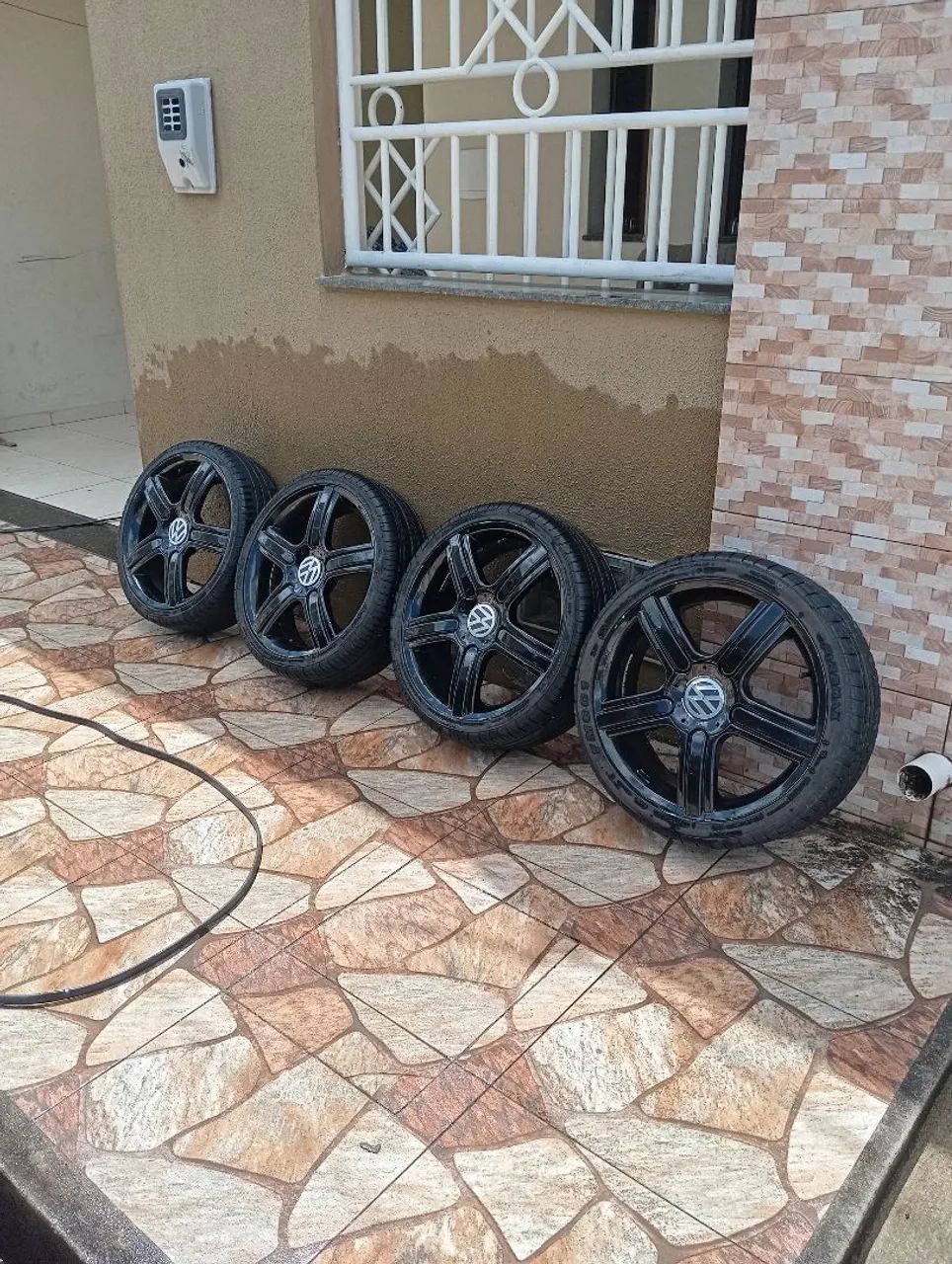 Rodas com pneu aro 18