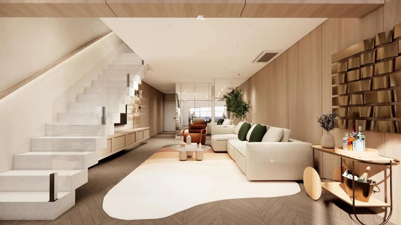 Apartamento Sofisticado com Piscina Aquecida Privativa, Pé-Direito Duplo e Rooftop - Foto 5