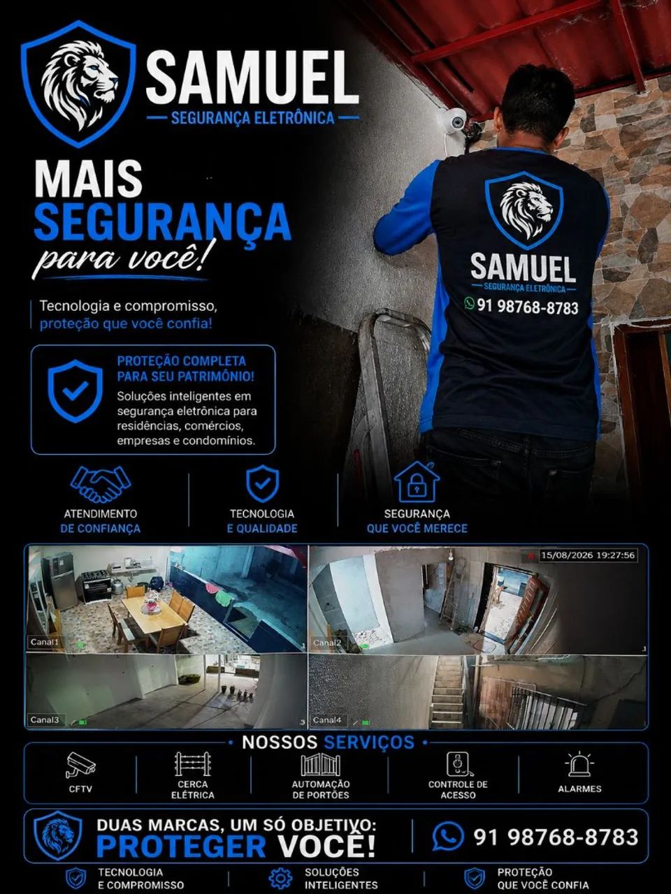 Câmeras de segurança