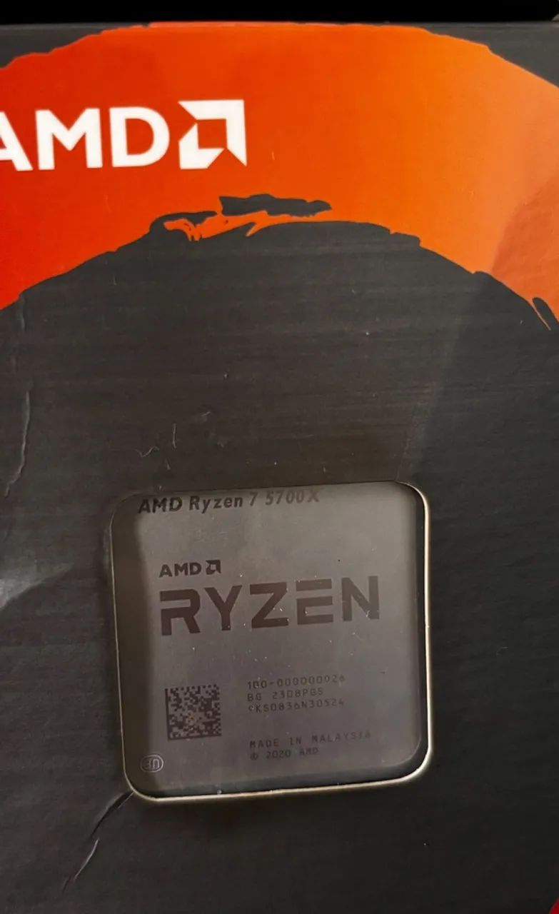Ryzen 7 5700x - Com caixa e manual - Foto 4