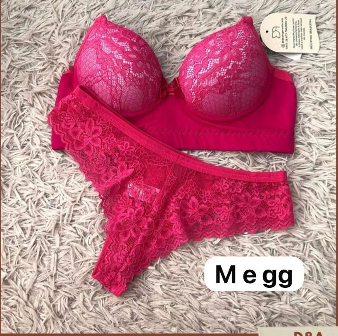 Lote de lingeries com 5 peças ideal para revenda - Foto 3