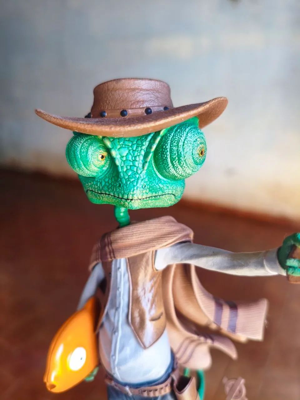Figure Camaleão Rango - Pintado à Mão - Foto 3