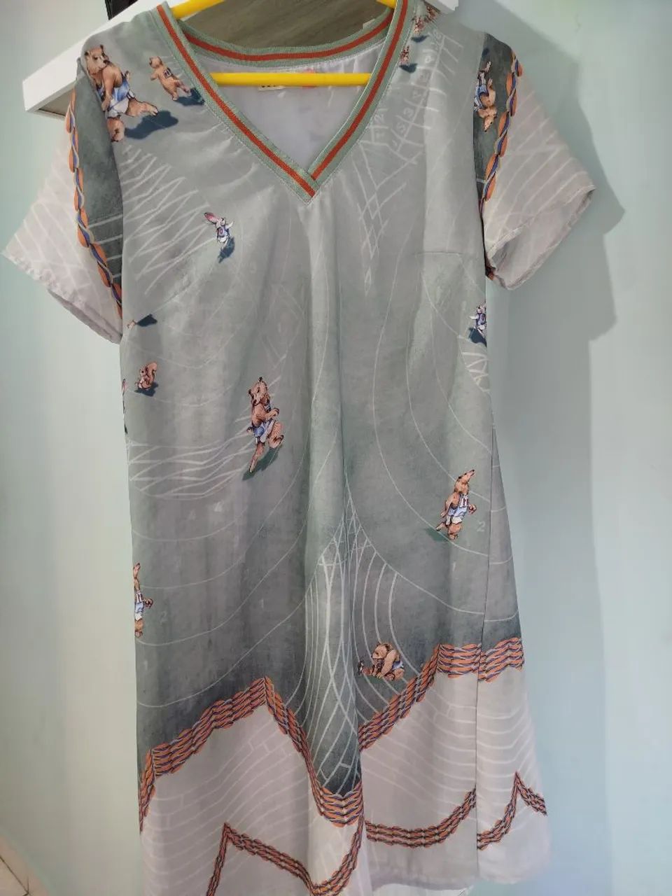 Vestido antix ursos
