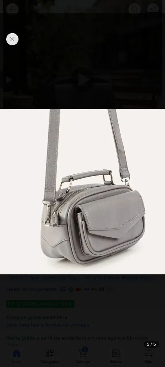 Bolsa Tiracolo Feminina Hering