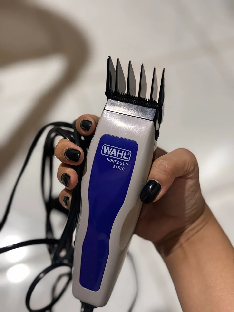     Máquina de Cortar Cabelo Wahl Home Cut Basic Quase Nova - Completa e Funcionando - Foto 4