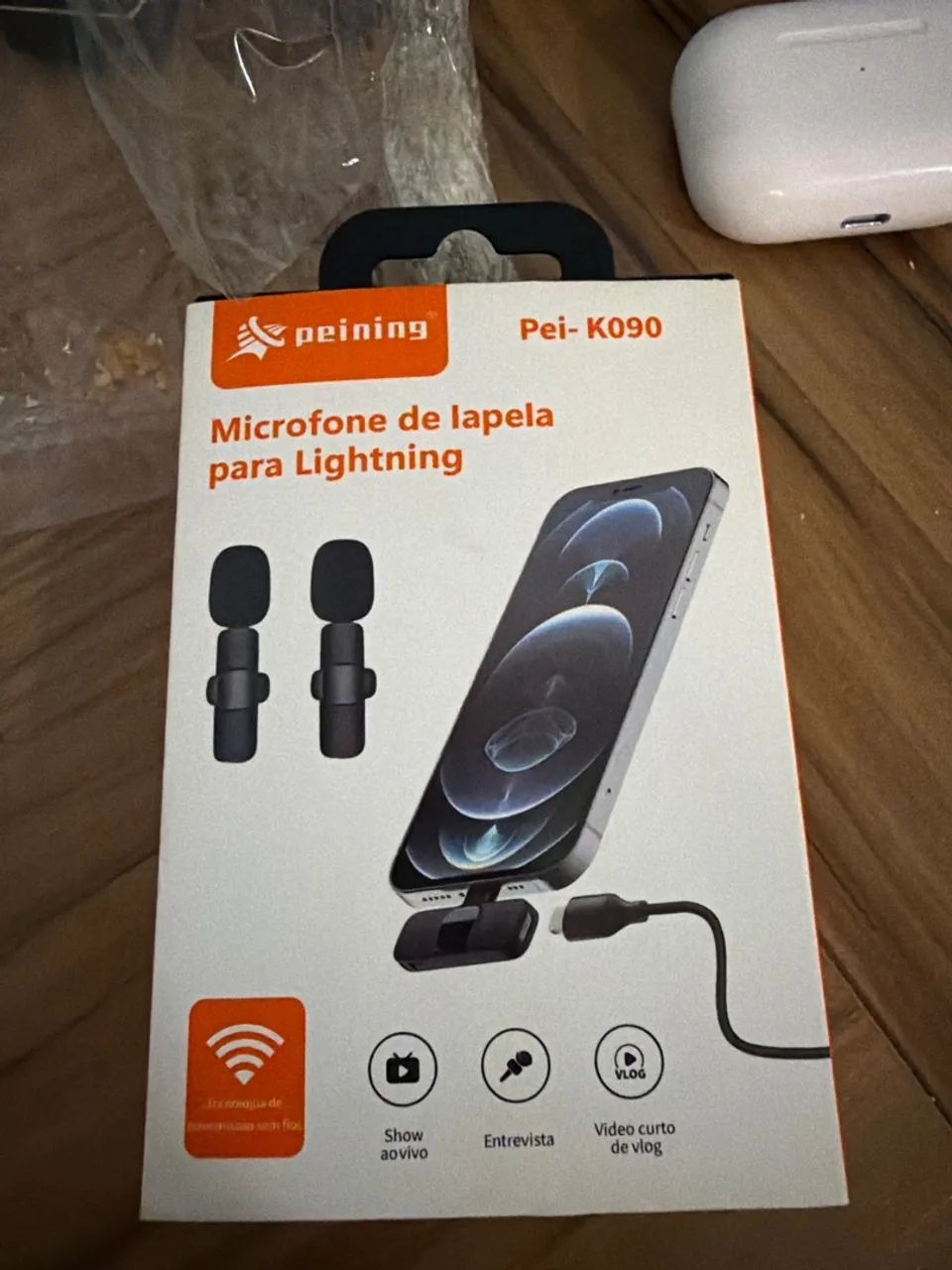 Microfone de Lapela