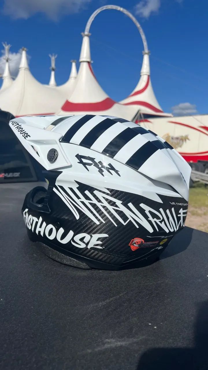 Capacete Bell Moto10 Fast House - Foto 3