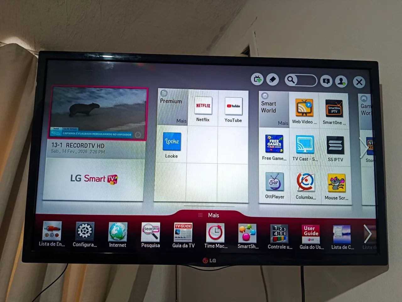 Smart TV 32 polegadas 