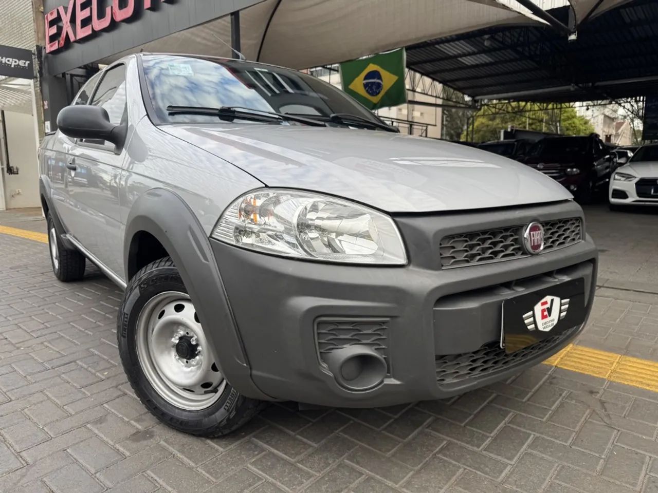 Fiat Strada Working Hard 1.4 Fire Flex 8V CD 2020 - Foto 2