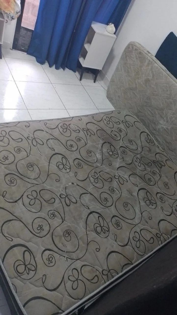 Box com colchão casal