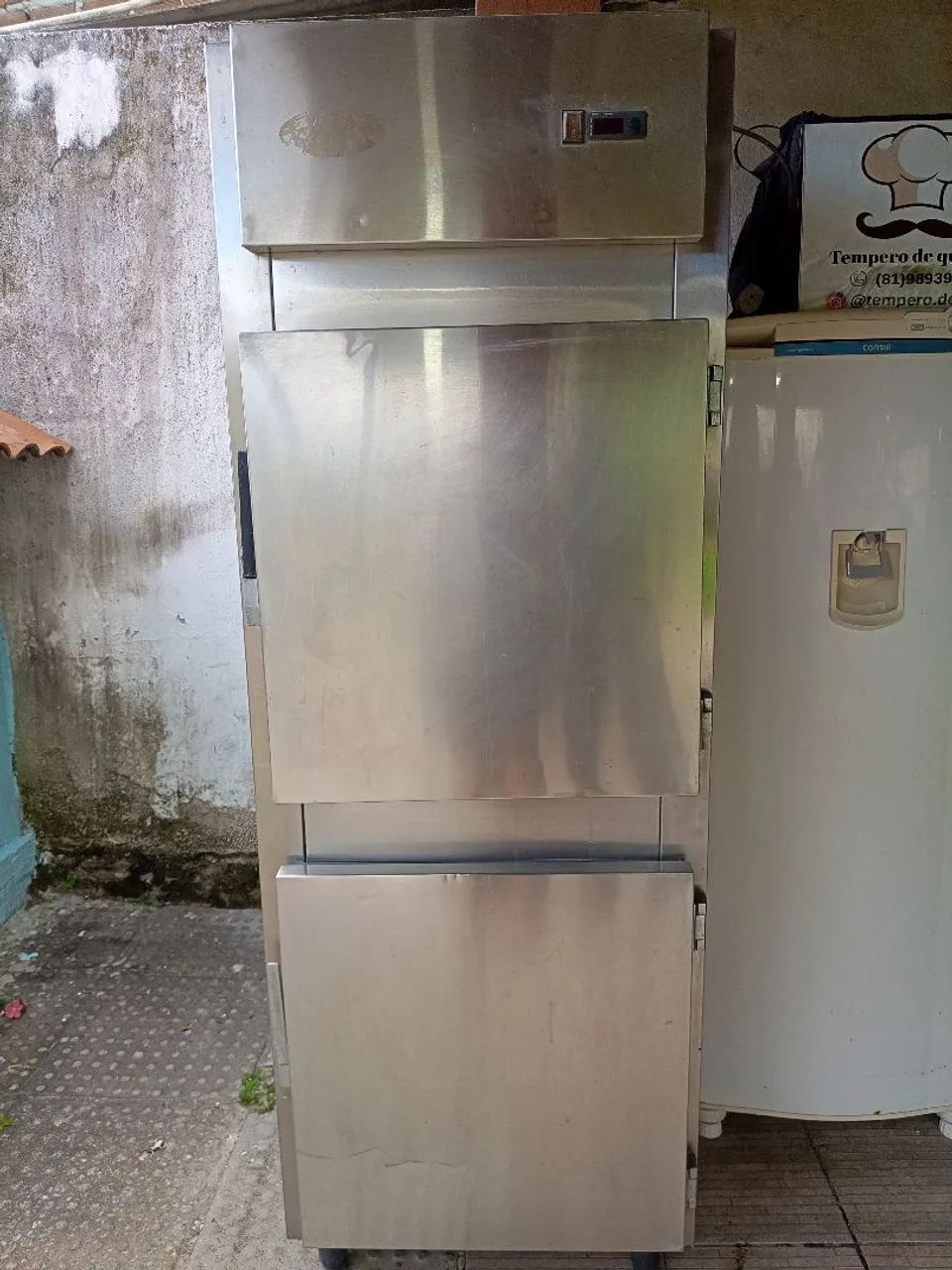 Freezer de inox