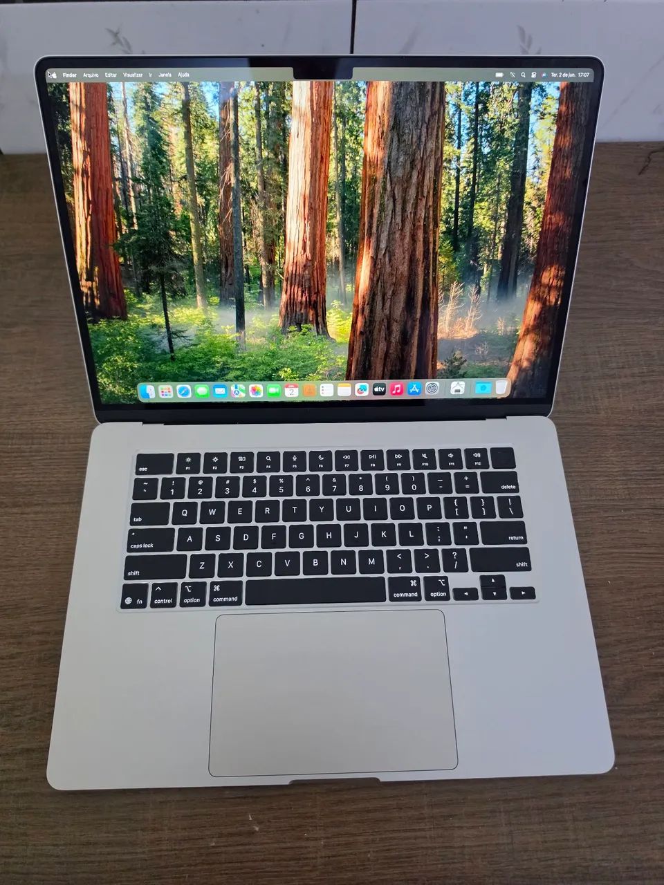 Apple macbook air 16 polegadas m4 16gb 256ssd top 