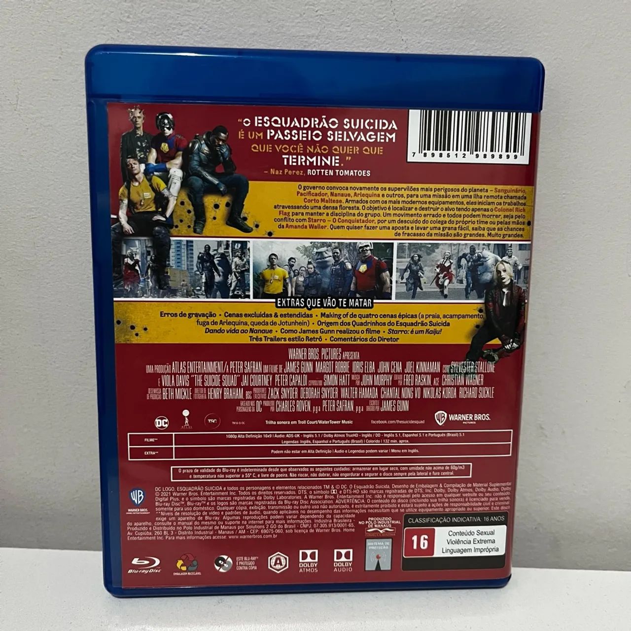 Bluray O Esquadrão Suicida - Foto 2