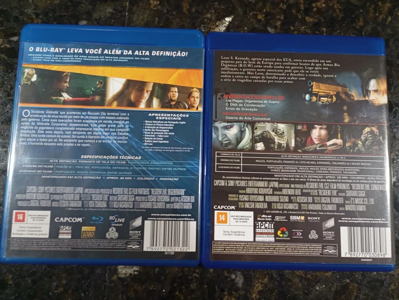 Blu-ray Resident Evil Degeneração+ blu-ray Resident Evil Condenação  - Foto 4