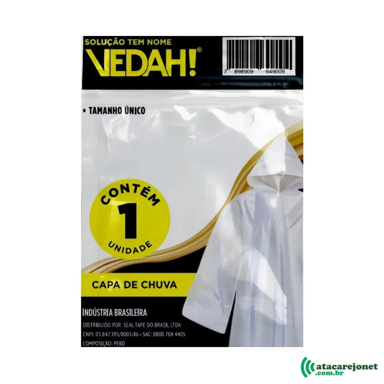 Capa para chuva. Transparente.  - Foto 2