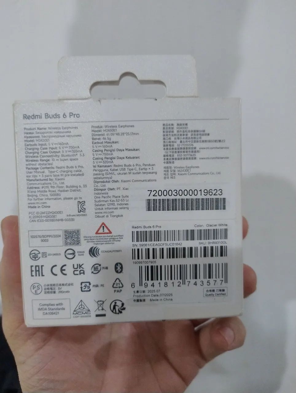 Fone de ouvido Redmi Buds 6 Pro - Foto 2