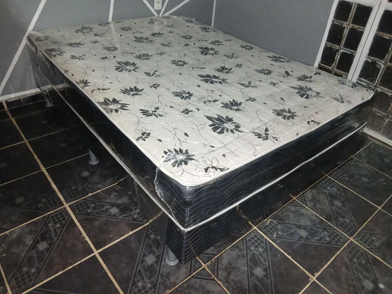 Cama box casal de espuma higienizada - Foto 3