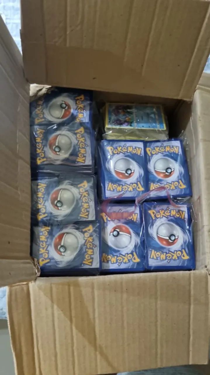 Lote de 4000 cartas de pokemon originais