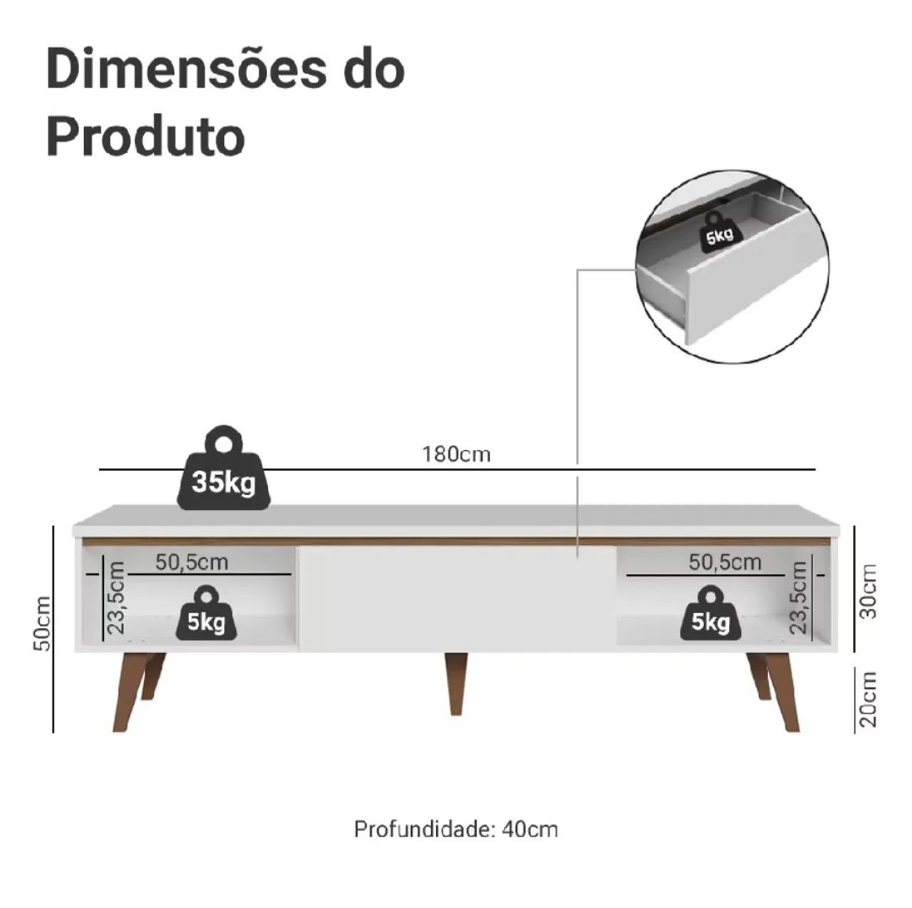 Rack semi novo  - Foto 3
