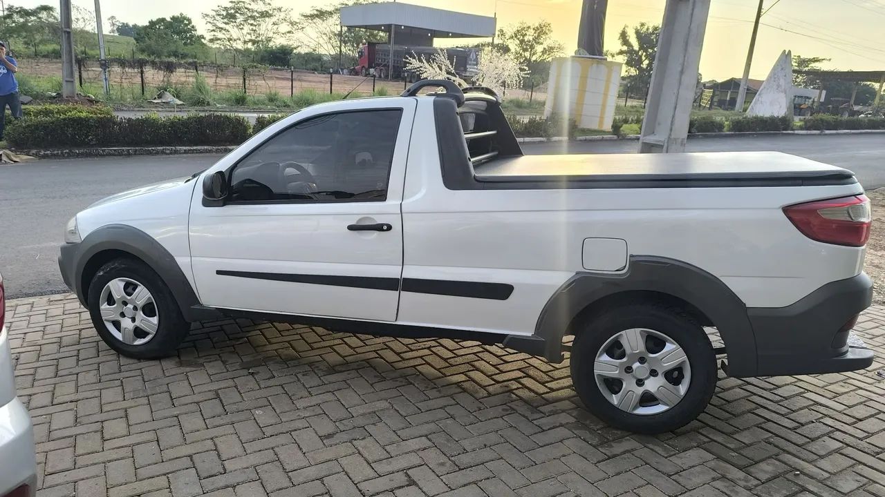 Fiat Strada Working Hard 1.4 Fire Flex 8V CS 2018 - Foto 4