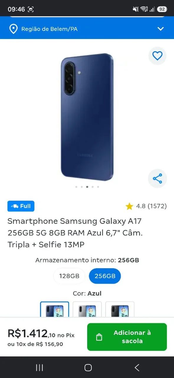 Samsung galaxy A17 5G Azul - Foto 5