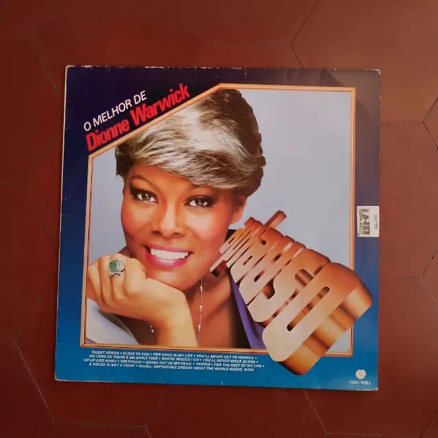 LP Vinil Dionne Warwick - O Melhor de Dionne Warwick - Columbia 