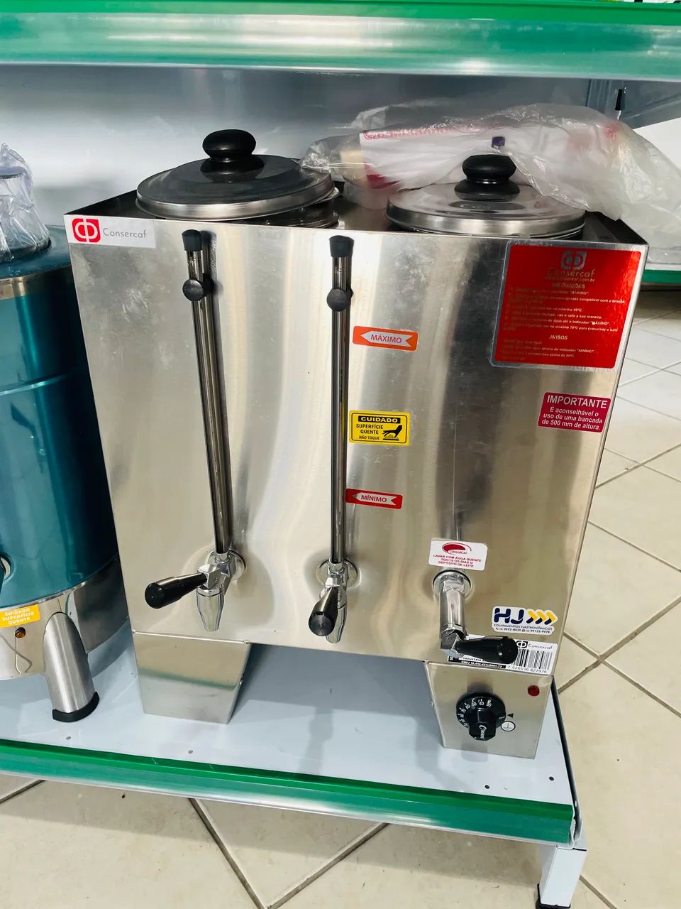 MB Cafeteira premium café/leite 8L - Consercaf 