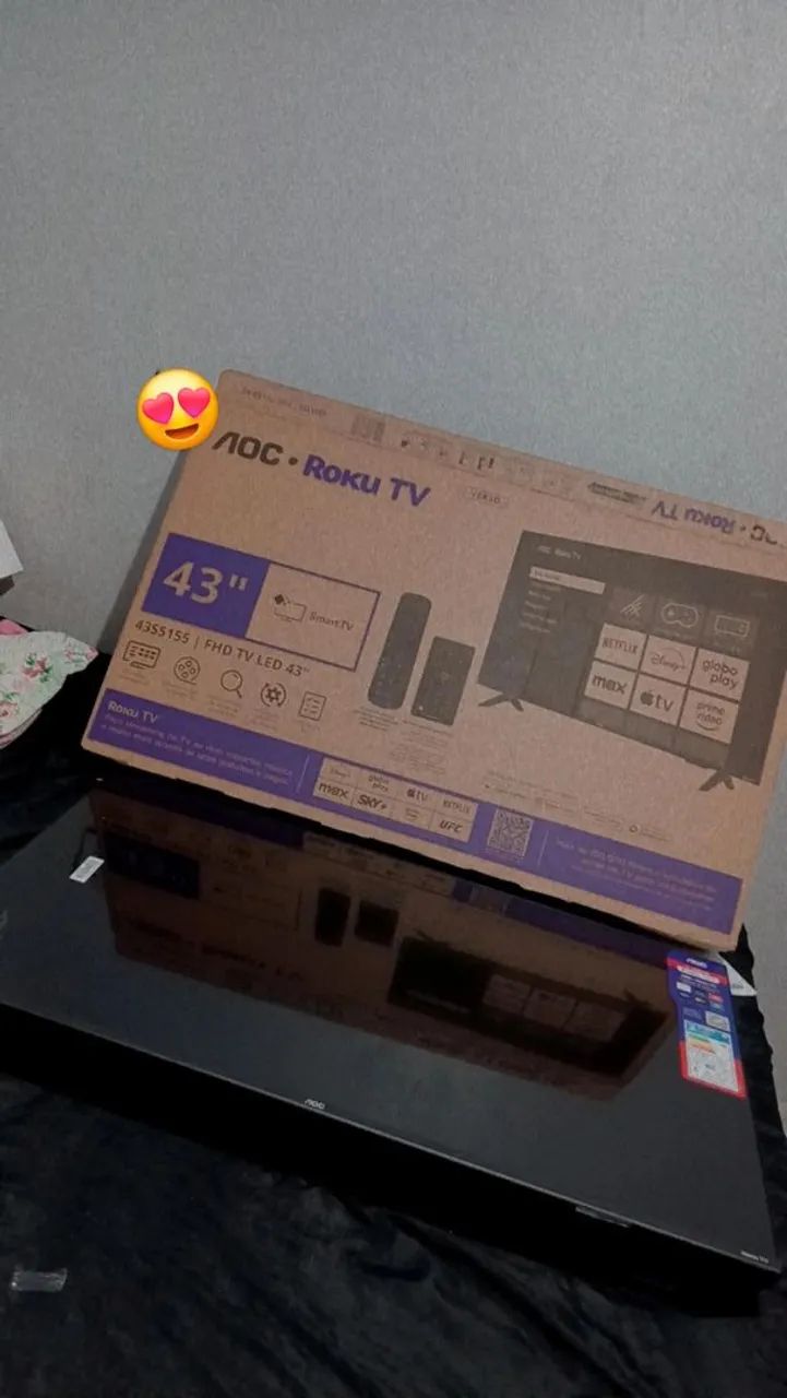 Vendo televisão 43 polegada