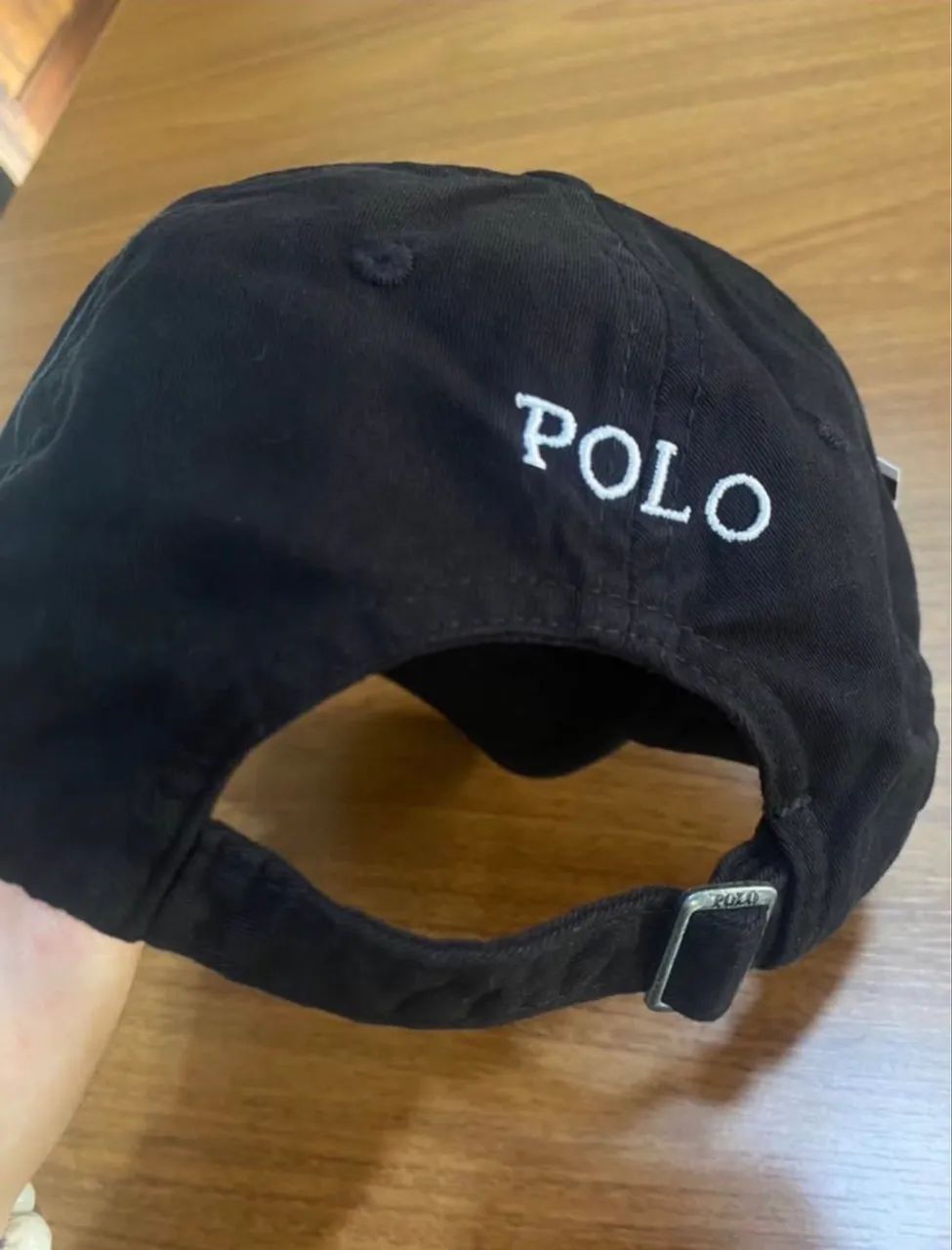 Boné Polo- Preto  - Foto 3
