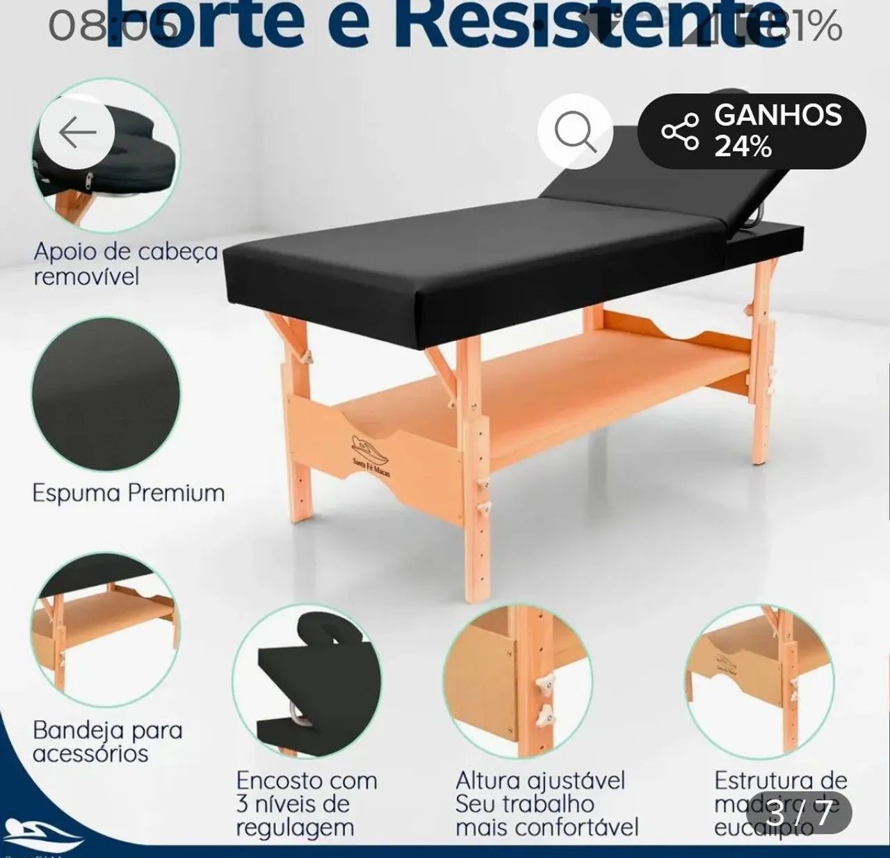 Vendo Maca de massagem. - Foto 2