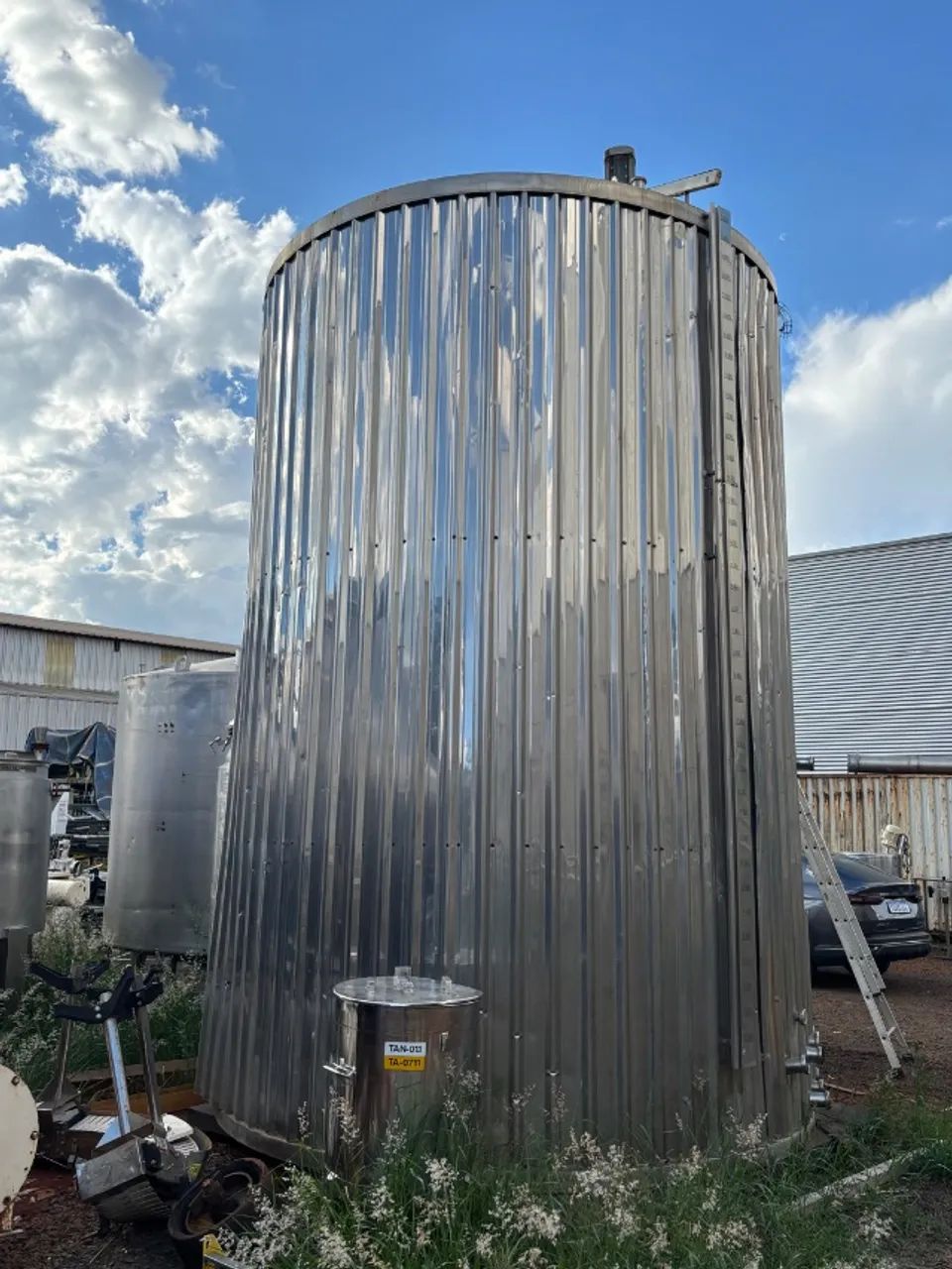 Tanque Misturador Isotérmico em Aço Inox 40m3 - Foto 5