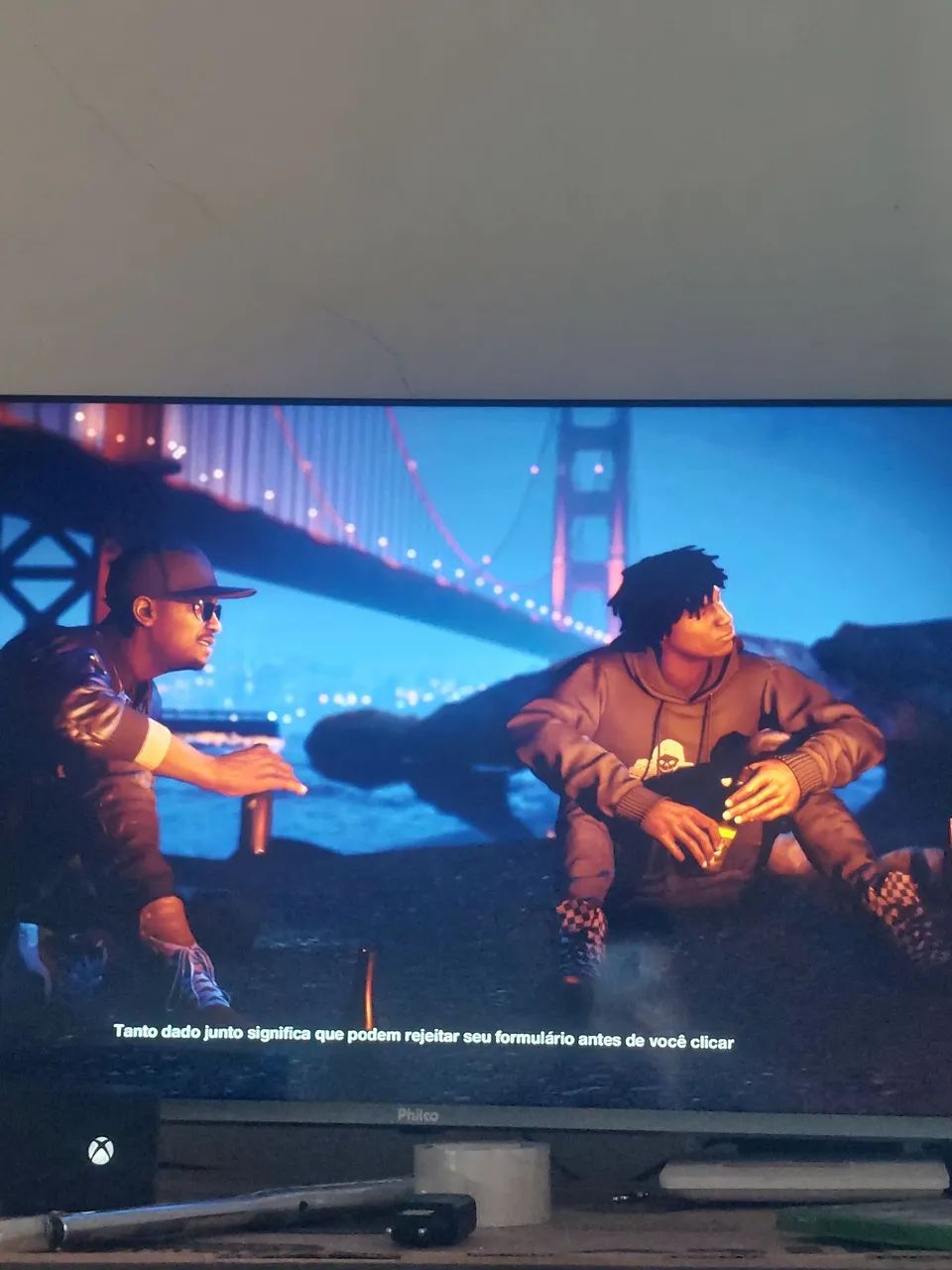 Vendo TV philco 40p bem nova 6 meses de uso - Foto 2