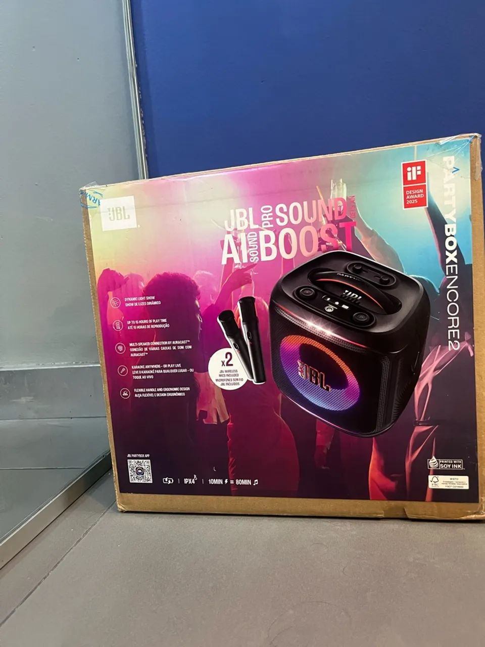 Encore 2 com 2 microfones! Lacrada