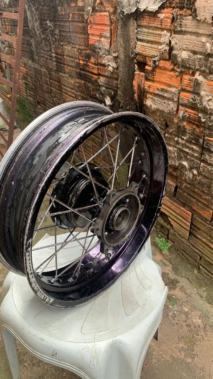 Roda de moto completa - Foto 3