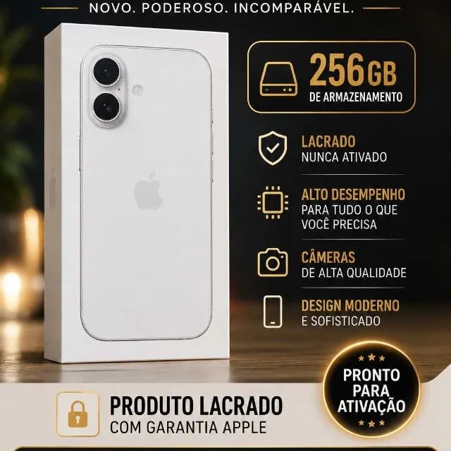 iPhone 17 novo -lacrado 256gb - Foto 4