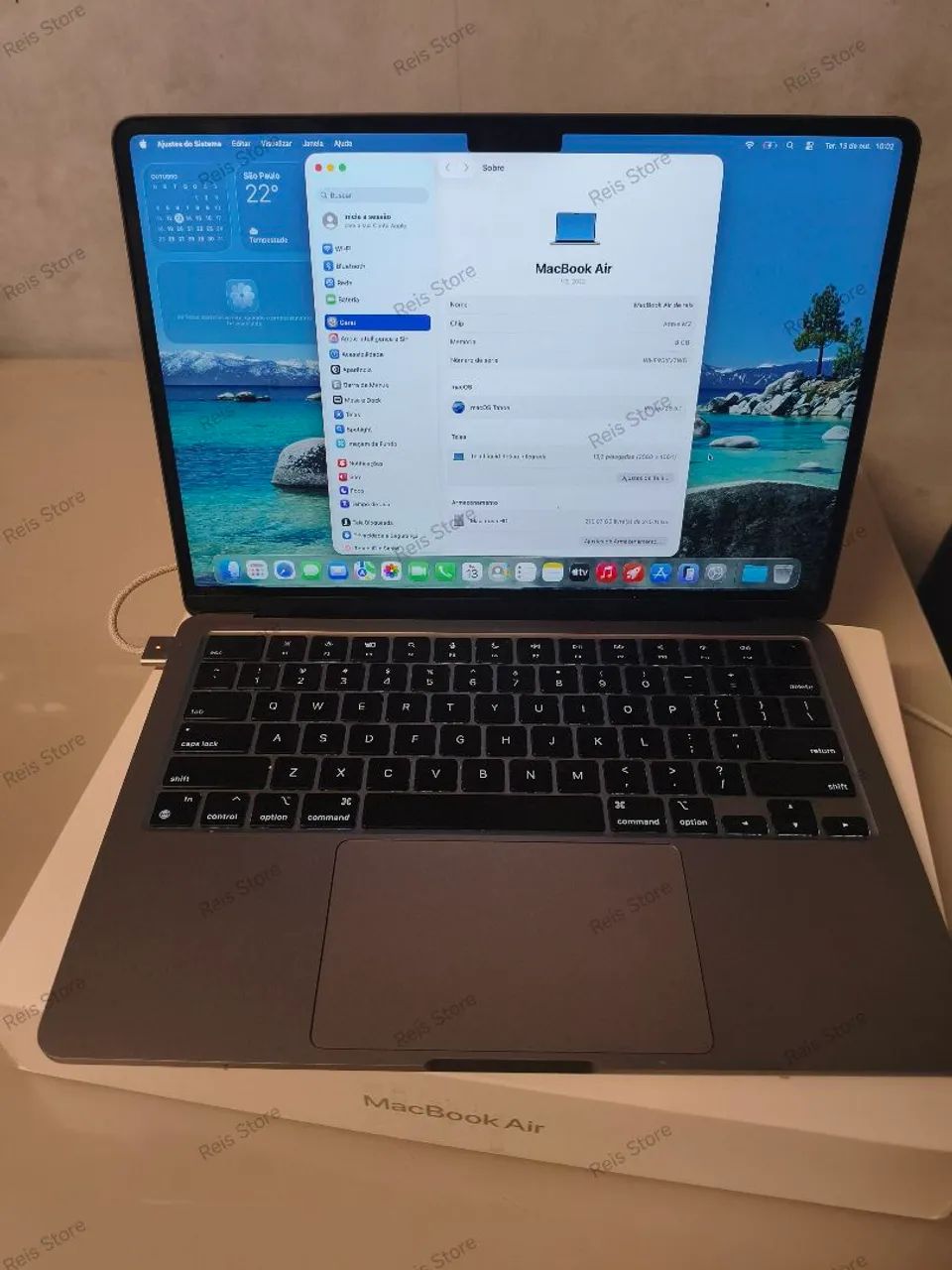 MacBook air M2 prata  - Foto 4