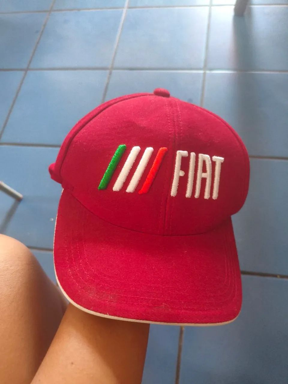 Boné Fiat bordado 