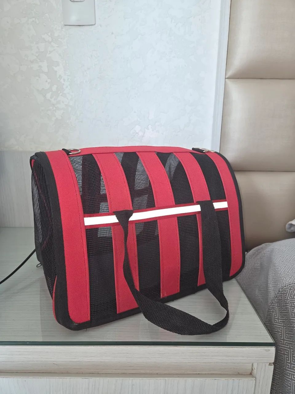 Transportadora para Cães e Gatos - Dobrável e Ventilada