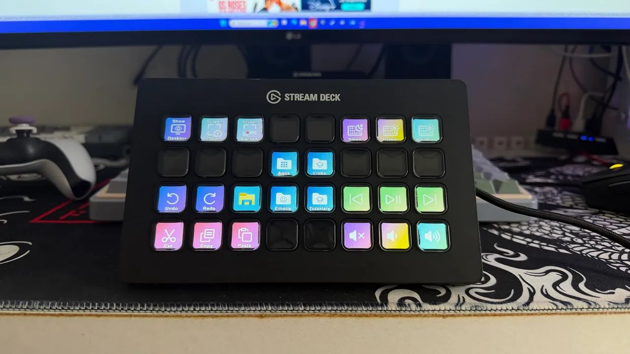 Mesa Controladora Streaming Elgato Stream Deck 32teclas  - Foto 2