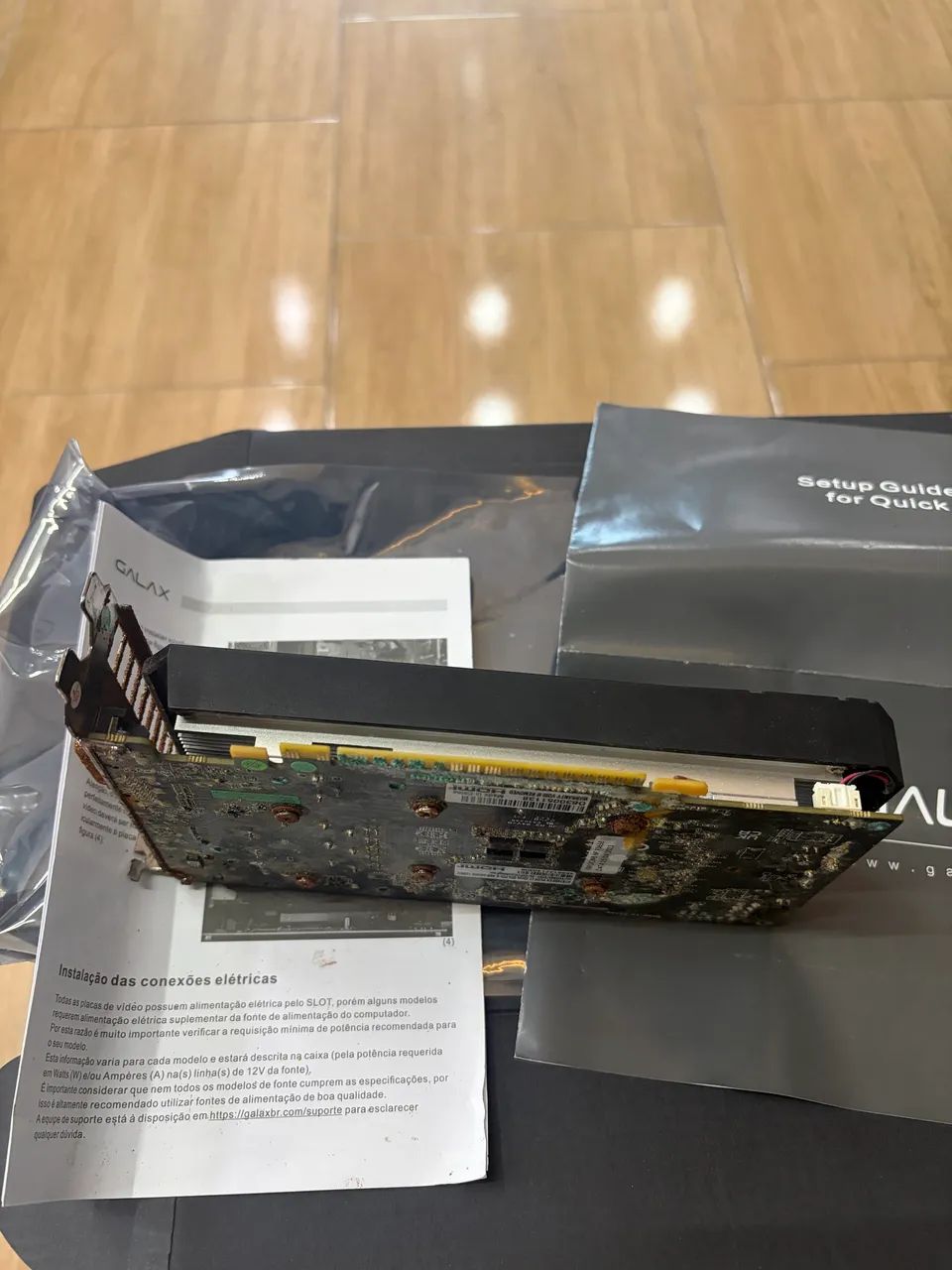Placa De Vídeo Galax GTX1650 Ex Plus 1-Click 4GB - Foto 5