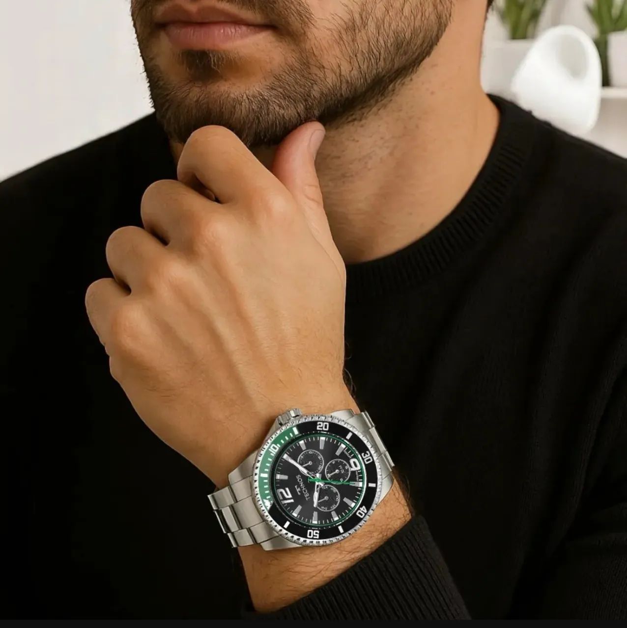 Relógio Technos Racer Premium Prata  - Foto 4