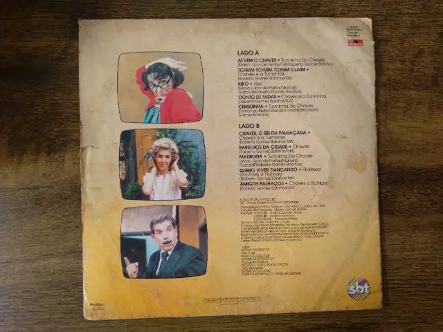 Capa Encarte Original Vinil LP Chaves (Sem o Disco) - Foto 2