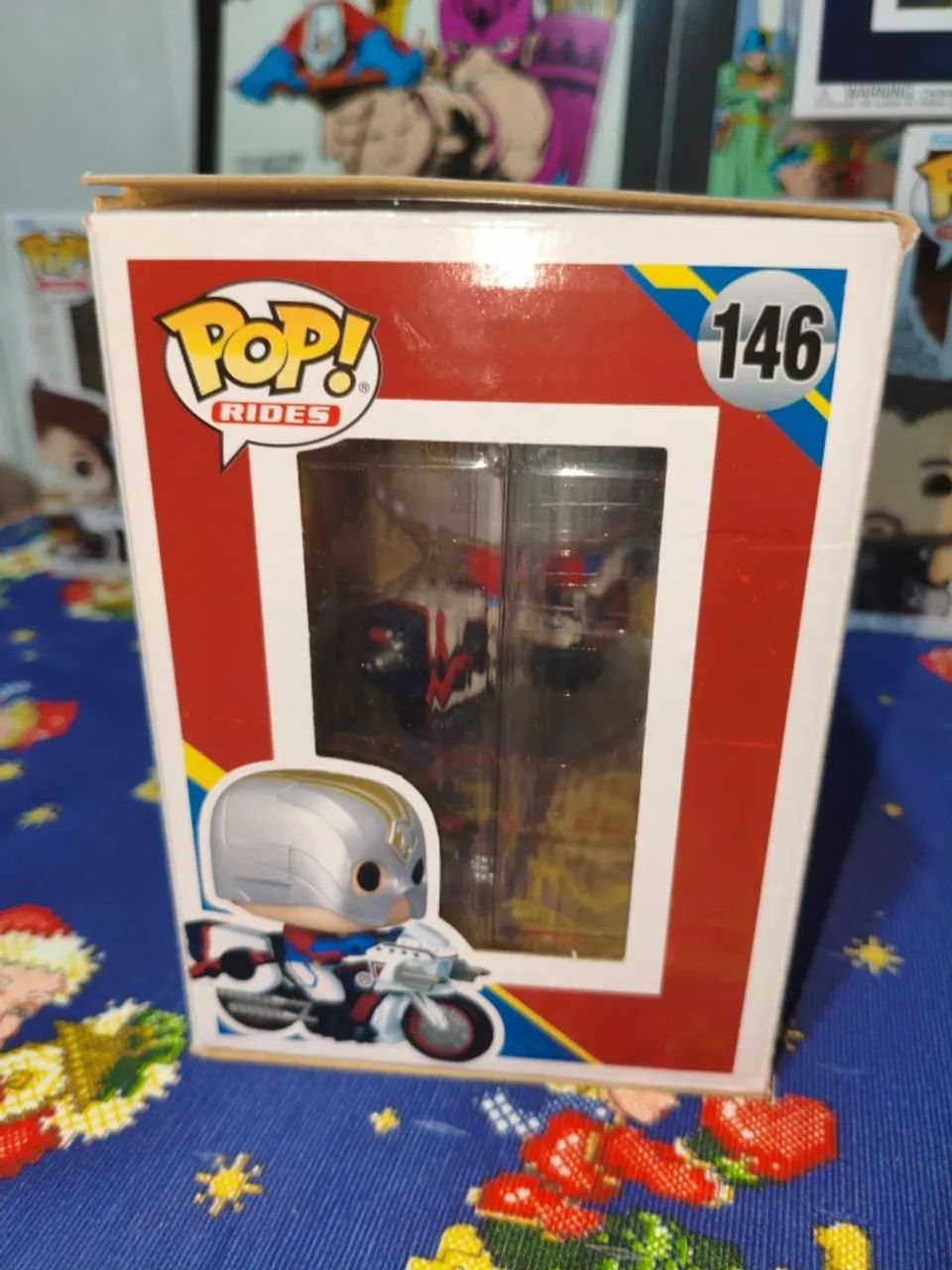 Funko Pop! Television: Rides Dc Comics Peacemaker On Peacecycle #146 - Foto 3