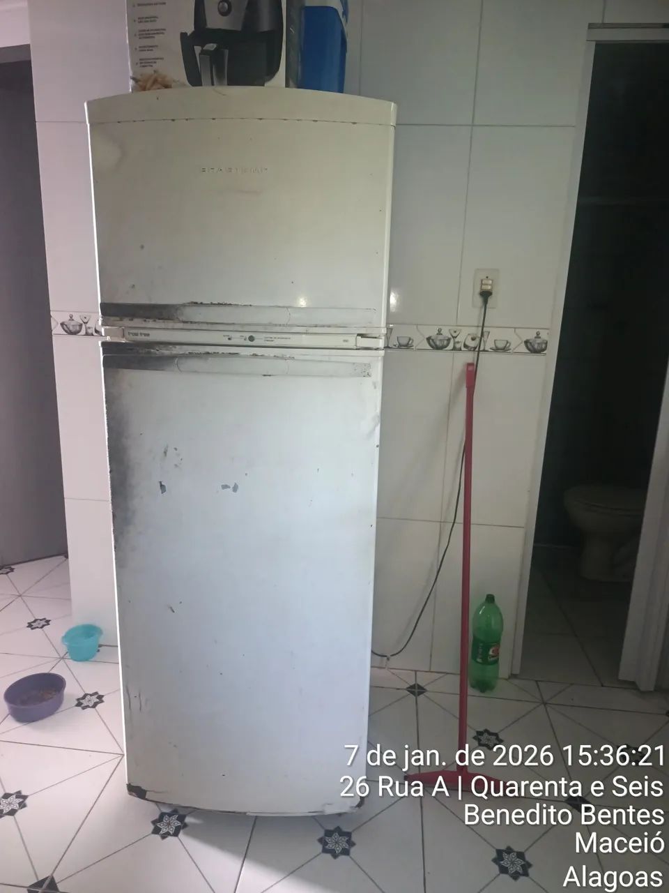 Geladeira Gelo Seco frost free Brastemp 