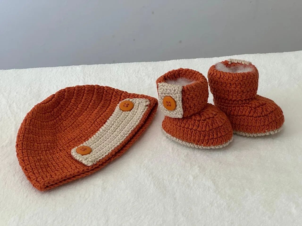 Sapatinhos de crochê para bebês - Foto 4