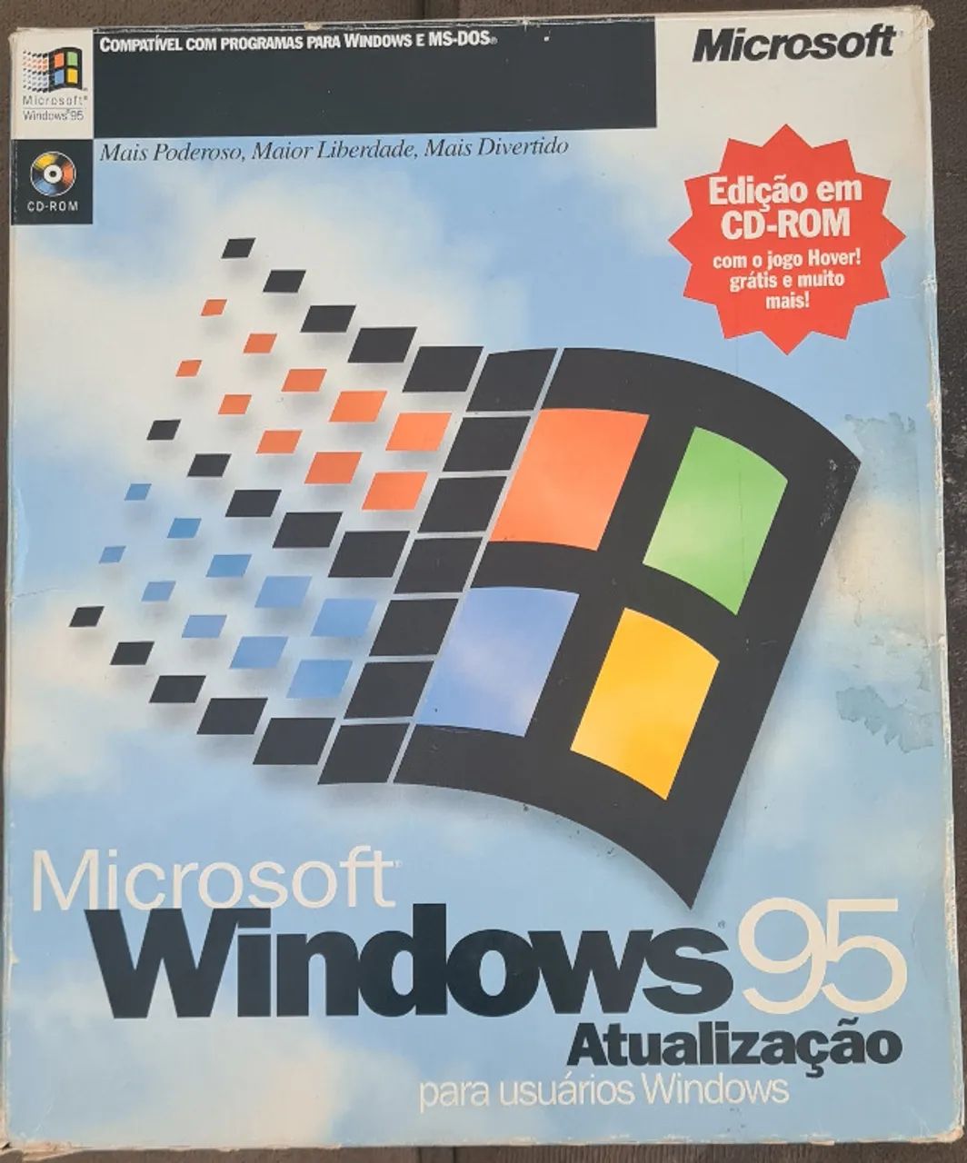 Windows 95 Versão Em Cd Completo E Original Na Caixa - Periféricos