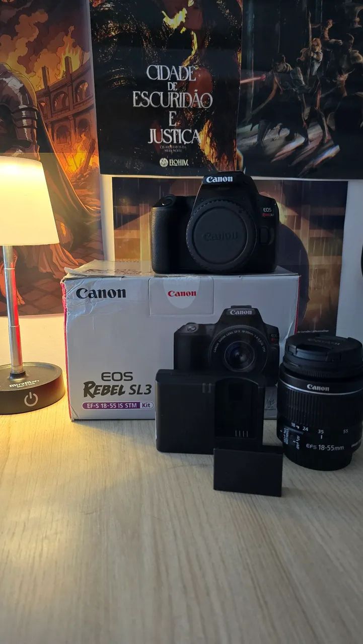Canon Sl3 com Caixa 