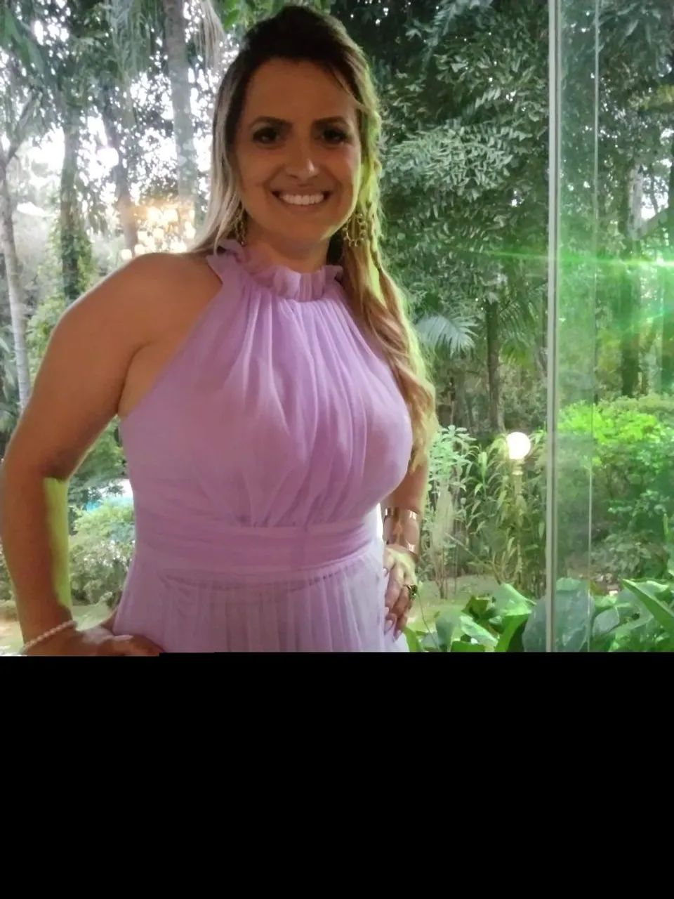 Vestido lindíssimo ? lavanda ? - Foto 2